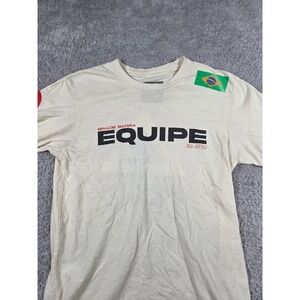 Gracie Barra Equipe Jiu-Jitsu Kids Graphic Tee Cream Short Sleeve Brazil Flag 10